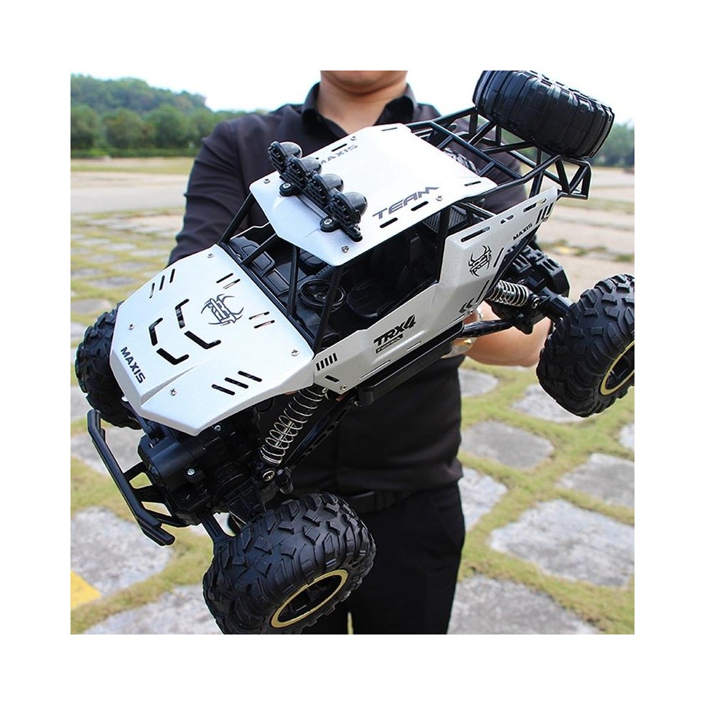 2.4GHz 4WD Double Motors Off-Road Climbing Car Remote Control Vehicle, Model:9268 (Silver)