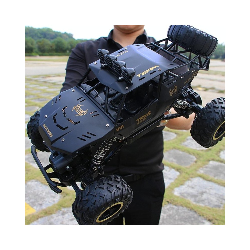 2.4GHz 4WD Double Motors Off-Road Climbing Car Remote Control Vehicle, Model:9268 (Black)