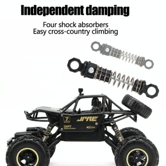 2.4GHz 4WD Double Motors Off-Road Climbing Car Remote Control Vehicle, Model:9268 (Black)