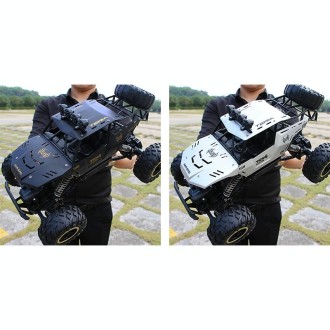 2.4GHz 4WD Double Motors Off-Road Climbing Car Remote Control Vehicle, Model:9268 (Black)