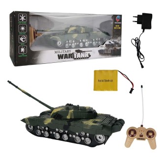 MoFun 369  Remote Control Tank 1:32 Four-way RC Vehicle(Green)