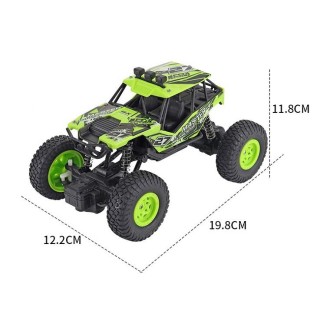 JZRC Alloy Remote Control Off-Road Vehicle Charging Remote Control Car Toy For Children Small Green