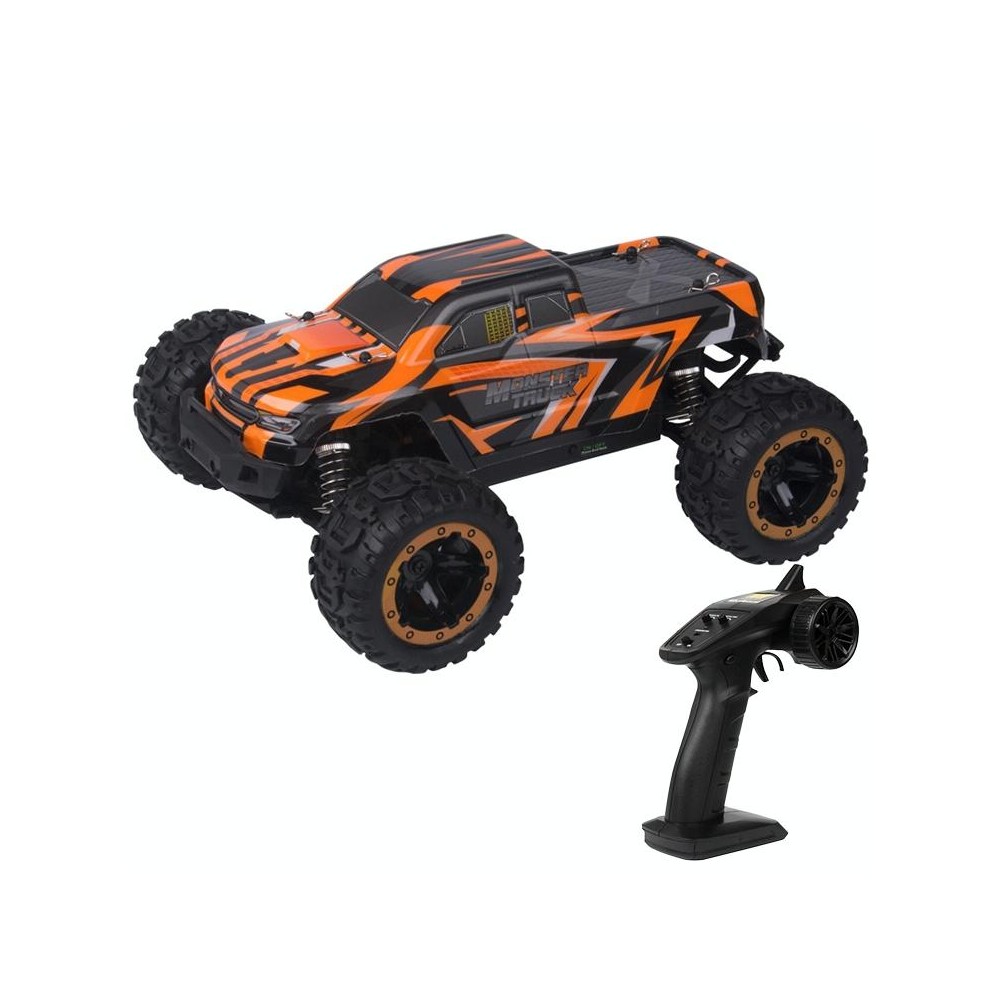 SG-1601 Brush Version 2.4G Remote Control Competitive Bigfoot Off-road Vehicle 1:16 Sturdy and Playable Four-wheel Drive Toy Car