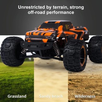 SG-1601 Brush Version 2.4G Remote Control Competitive Bigfoot Off-road Vehicle 1:16 Sturdy and Playable Four-wheel Drive Toy Car