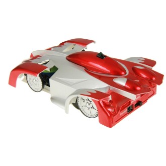 Superior Cool Infrared Control Toy Car Remote Control RC Wall Climber Car Climbing Stunt Car(Red)