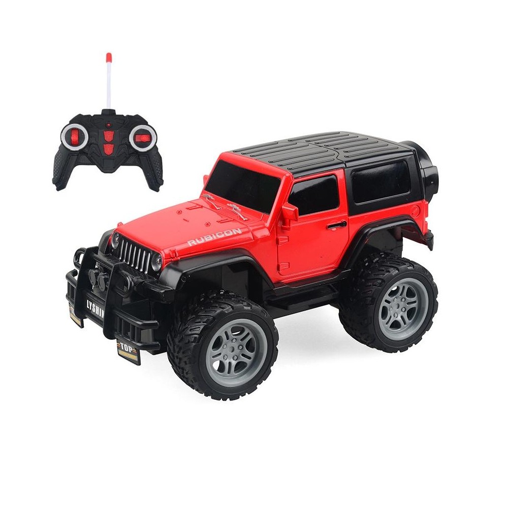 Electric Children Four-Way Remote Control Car Toy Model Toy, Proportion: 1:18(Red SUV 6061)