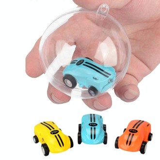 S618 360 Degree Rotary Mini High Speed Laser Pocket Car Racing Model Vehicle Toy(Blue)