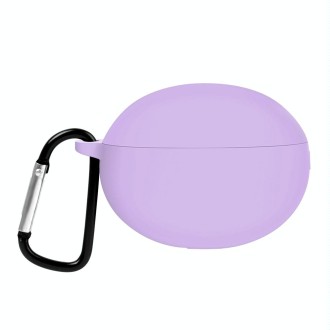 Earphone Liquid Silicone Protective Case For Huawei FreeBuds 5i(Purple)