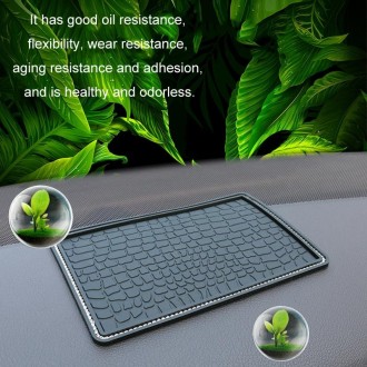 Car Storage Mat Anti-slip Mat for Mobile Phone Ornaments, Style: With Diamond