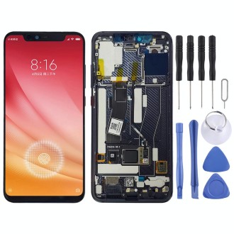 Original LCD Screen for Xiaomi Mi 8 Explorer / Mi 8 Pro Digitizer Full Assembly with Frame(Black)