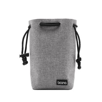 Benna Waterproof SLR Camera Lens Bag  Lens Protective Cover Pouch Bag, Color: Square Medium(Gray)