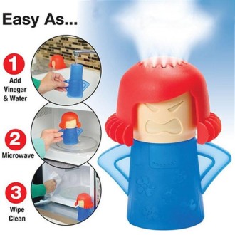 Angry Mama Microwave Cleaner Cooking Kitchen Gadget Tools