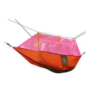 AOTU AT6730 Outdoor Camping Nylon Cloth Mosquito Repellent Hammock(Red)