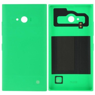 Solid Color Plastic Battery  Back Cover for Nokia Lumia 730(Green)