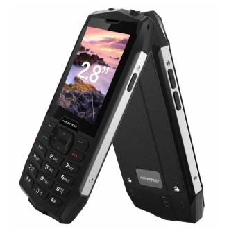 HAMTOD H3 Rugged Phone, US Version, 2.8 inch T107 ARM CortexTM A7 Quad-core 1.0GHz, Network: 4G, VoLTE, BT, SOS(Silver)