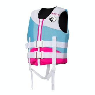 HiSEA L002 Foam Buoyancy Vests Flood Protection Drifting Fishing Surfing Life Jackets for Children, Size: M(Blue Red)