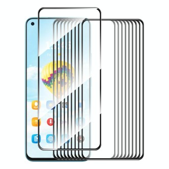 For OnePlus Nord CE 2 Lite 5G 10pcs ENKAY Full Glue High Aluminum-silicon Tempered Glass Film