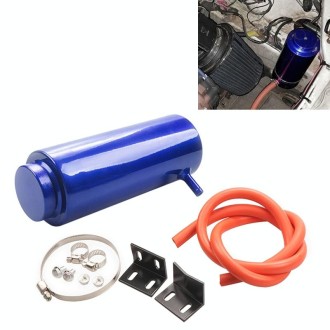 Car Universal Modified Aluminum Alloy Cooling Water Tank Bottle Can, Capacity: 800ML (Blue)