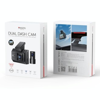 Yesido KM15 4K Dual Dash Camera Driving Recorder