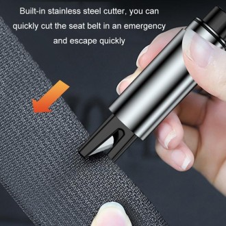 Car Glass Safety Hammer Multifunctional Emergency Escape Tool, Color: Red