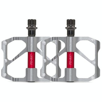 1 Pair PROMEND Mountain Bike Road Bike Bicycle Aluminum Pedals(PD-R87 Titanium)