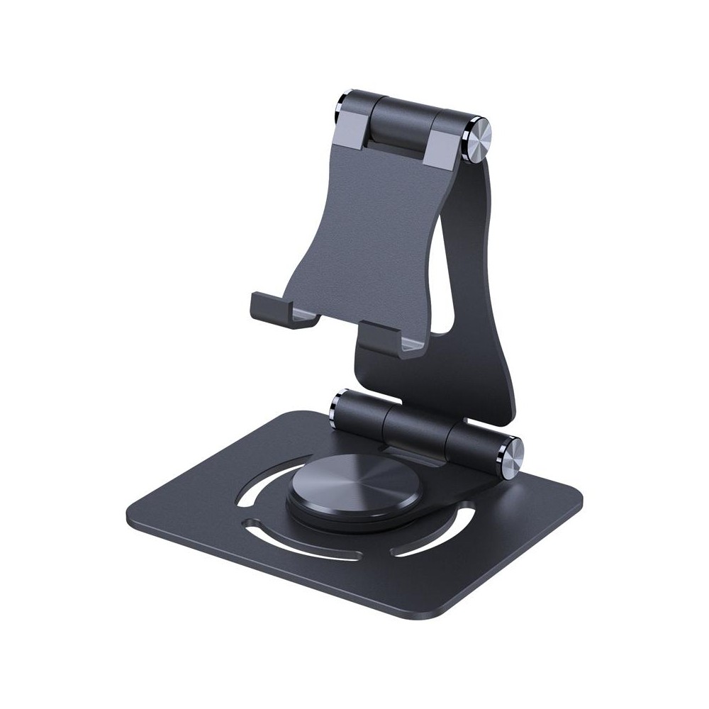 Z01 Metal Folding 360 Degree Rotating Multifunctional Tablet PC Live Broadcast Stand(Black)