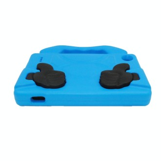 For Kindle Fire HD 7  Shockproof EVA Thumb Stand Tablet Shell(Blue)