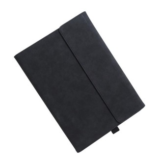 Clamshell  Tablet Protective Case with Holder For MicroSoft Surface Pro3 12 inch(Sheepskin Leather / Black)