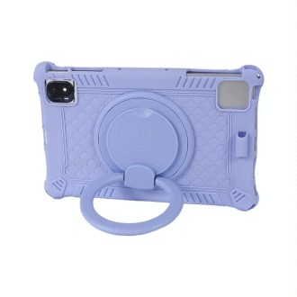 For TCL 10 Tab Max 4G Portable Silicone Tablet Protective Case(Blue)