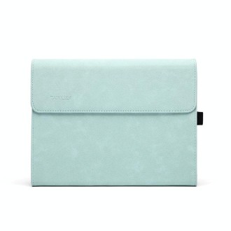 For Microsoft Surface Pro 7 / 7+ Frosted Micro Velvet Magnetic Horizontal Flip Leather Case with Pen Slot & Holder (Green)