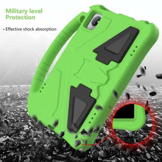 For Blackview Tab 7 WiFi 2022 EVA Shockproof Tablet Case with Holder(Green)