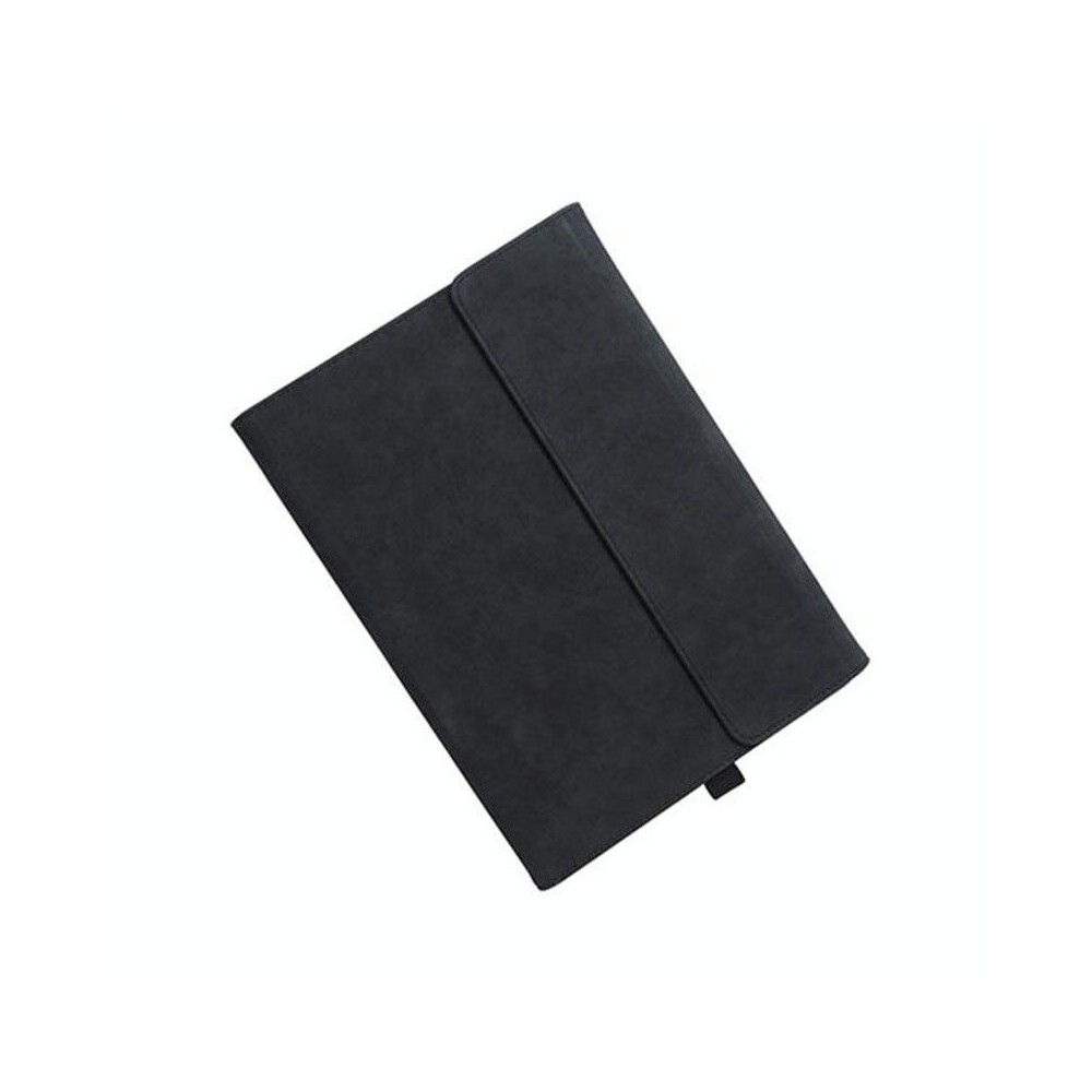 For Microsoft Surface Pro 9 Tablet Protective Case Holder(South African Sheepskin Black Case)