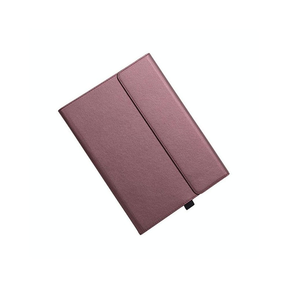 For Microsoft Surface Pro 8 Tablet Protective Case Holder(Microfiber Lambskin Texture Red Case)