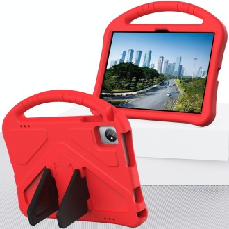 For Blackview Tab 7 WiFi 2022 EVA Shockproof Tablet Case with Holder(Red)