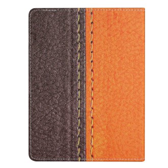 For 10 inch Tablet Stitching Solid Color Leather Tablet Case(Orange)