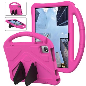 For Blackview OSCAL Pad 60 2022 EVA Shockproof Tablet Case with Holder(Rose Red)