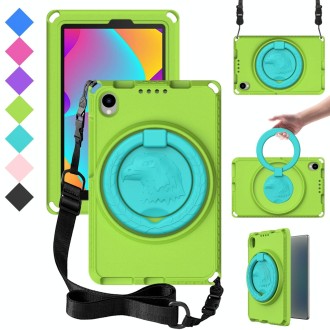 For TCL Tab 8 LE / WiFi 2023 EVA Hybrid PC Shockproof Tablet Case with Frame(Grass Green)