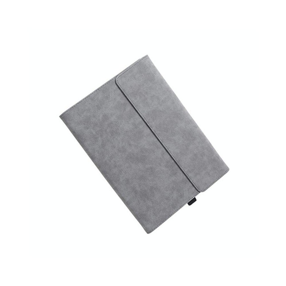 For Microsoft Surface Pro 8 Tablet Protective Case Holder(South African Sheepskin Gray Case)