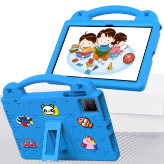 For Blackview Oscal Pad 15 2023 10.36/Tab 11 Handle Kickstand Children EVA Shockproof Tablet Case(Sky Blue)