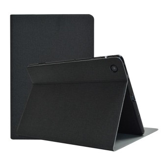 For Teclast M40SE Horizontal Flip PU Leather Case with Holder(Black)