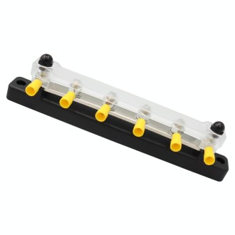 CP-3124 RV Yacht 150A High Current Single-row 4-way Busbar with 6pcs Terminals