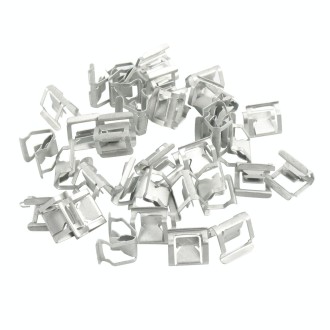 50pcs / Set No.5 Instrument Panel Fixing Clip(Grey)