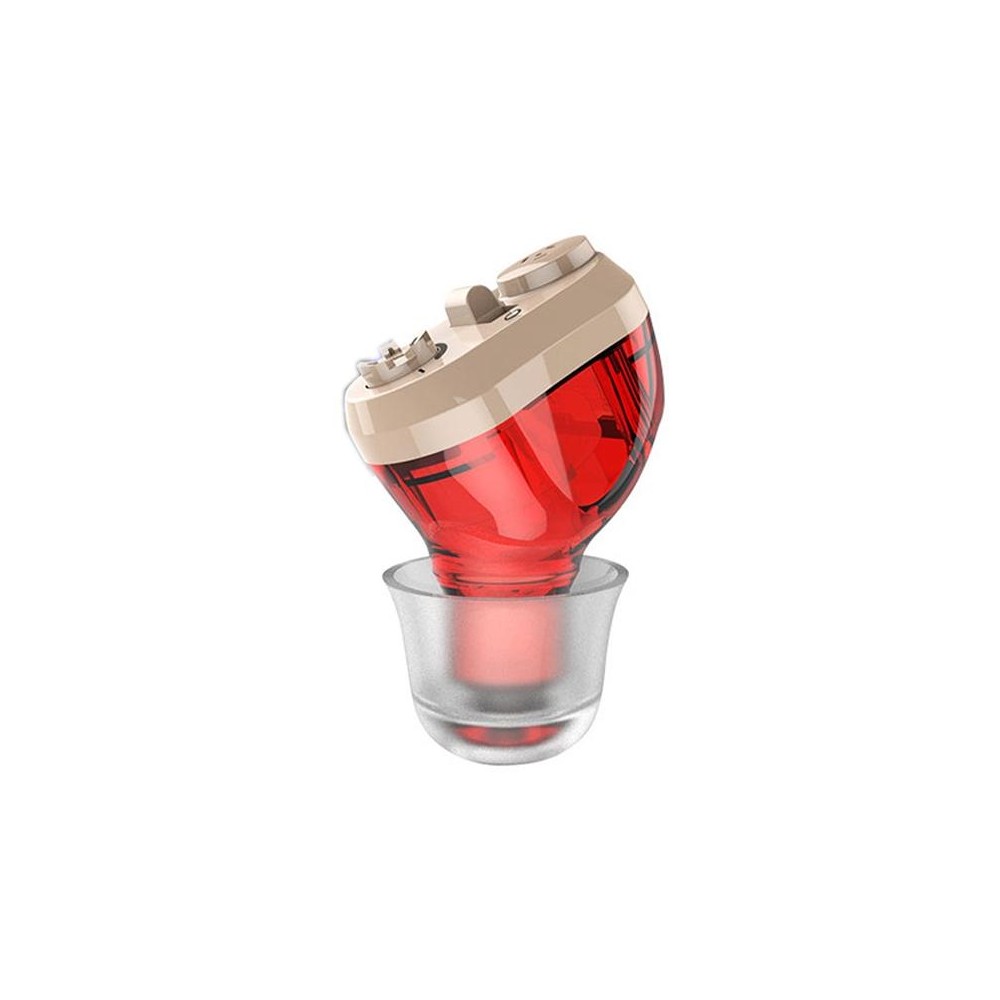 Old Man Hearing Aid Sound Amplifier Sound Collector(Red)