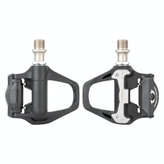 1 Pair PROMEND PD-R97P Bicycle Self-Locking Pedal Road Bike Nylon Lock Pedal SPD System Cassette Palin Pedal(Black)