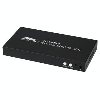 XP02 4K 2x2 HDMI Video Wall Controller Multi-screen Splicing Processor, Style:Ordinary(EU Plug)