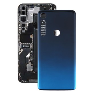 Battery Back Cover for Motorola Moto One Macro (Blue)