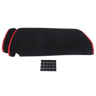 Dark Mat Car Dashboard Cover Car Light Pad Instrument Panel Sunscreen Car Mats for Trumpchi (Please note the model and year)(Red