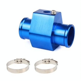 Car Water Temperature Meter Temperature Gauge Joint Pipe Radiator Sensor Adaptor Clamps, Size:30mm(Blue)