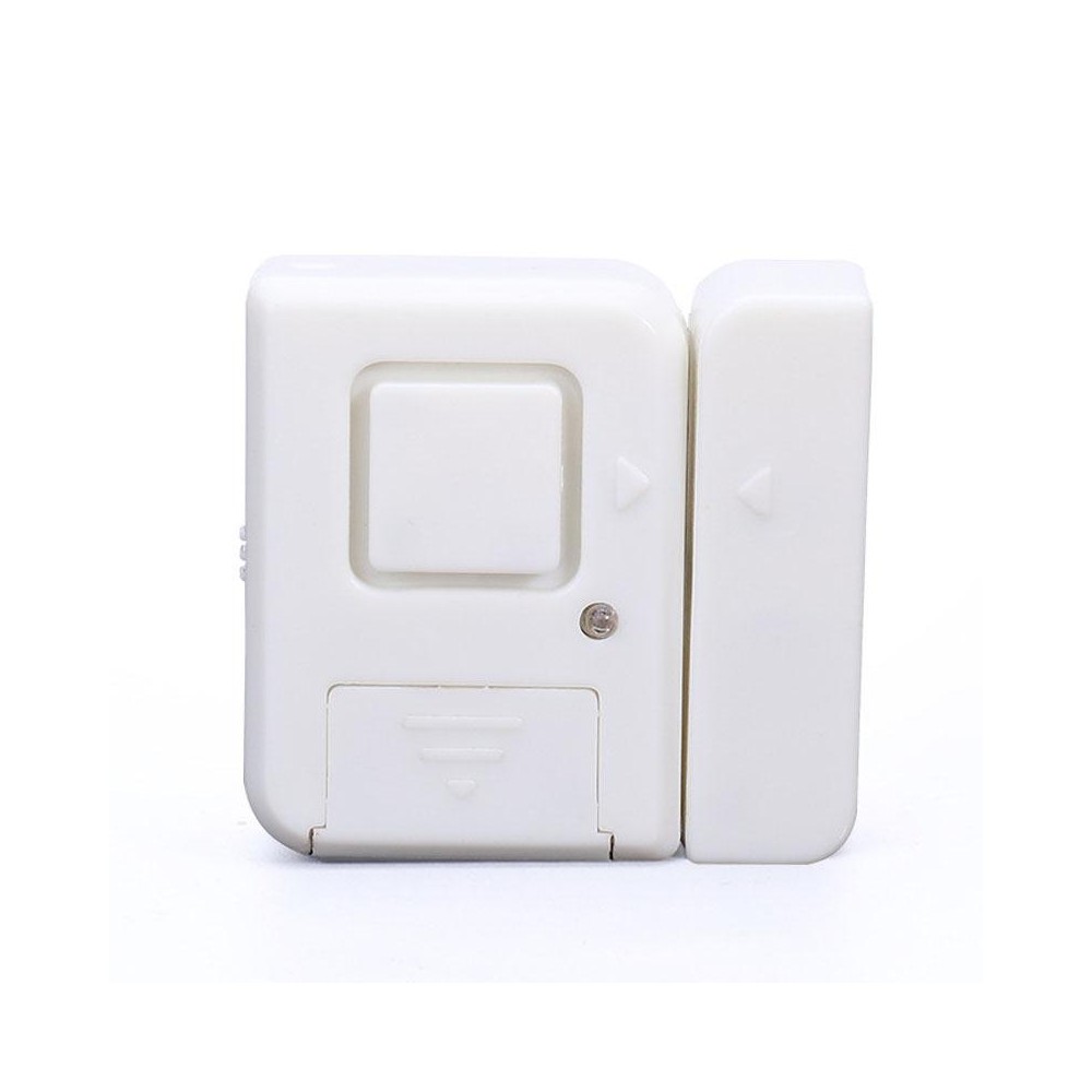 Door Magnetic Wireless Bell Door And Window Alarms Strong Adhesive Wolfproof Anti-theft Alarms(White)