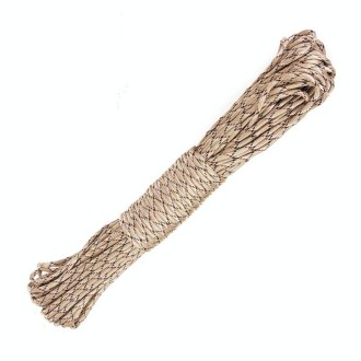 100m 7 Core Durable Army Paratroopers Rope Rescue Survival Tent Rope(Khaki)